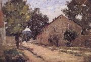 Camille Pissarro Marley Road to Hong Kong Germany oil painting artist